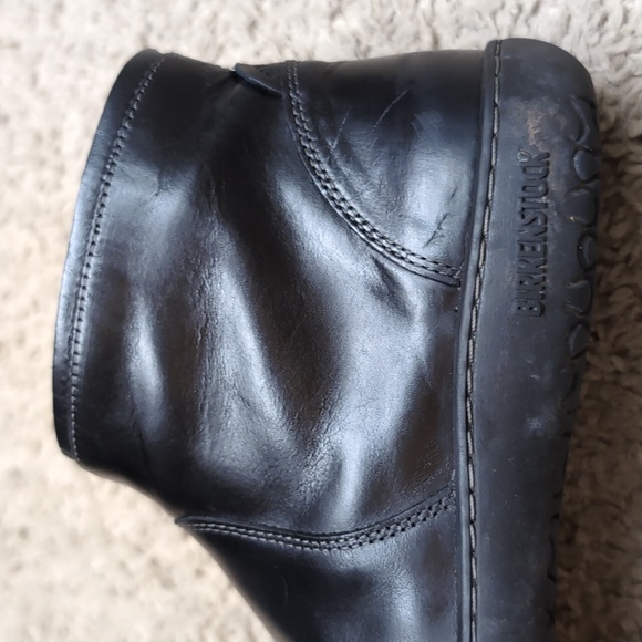 Birkenstock Bennington Leather Zip Up Ankle Booties in Black - Picture 12 of 16